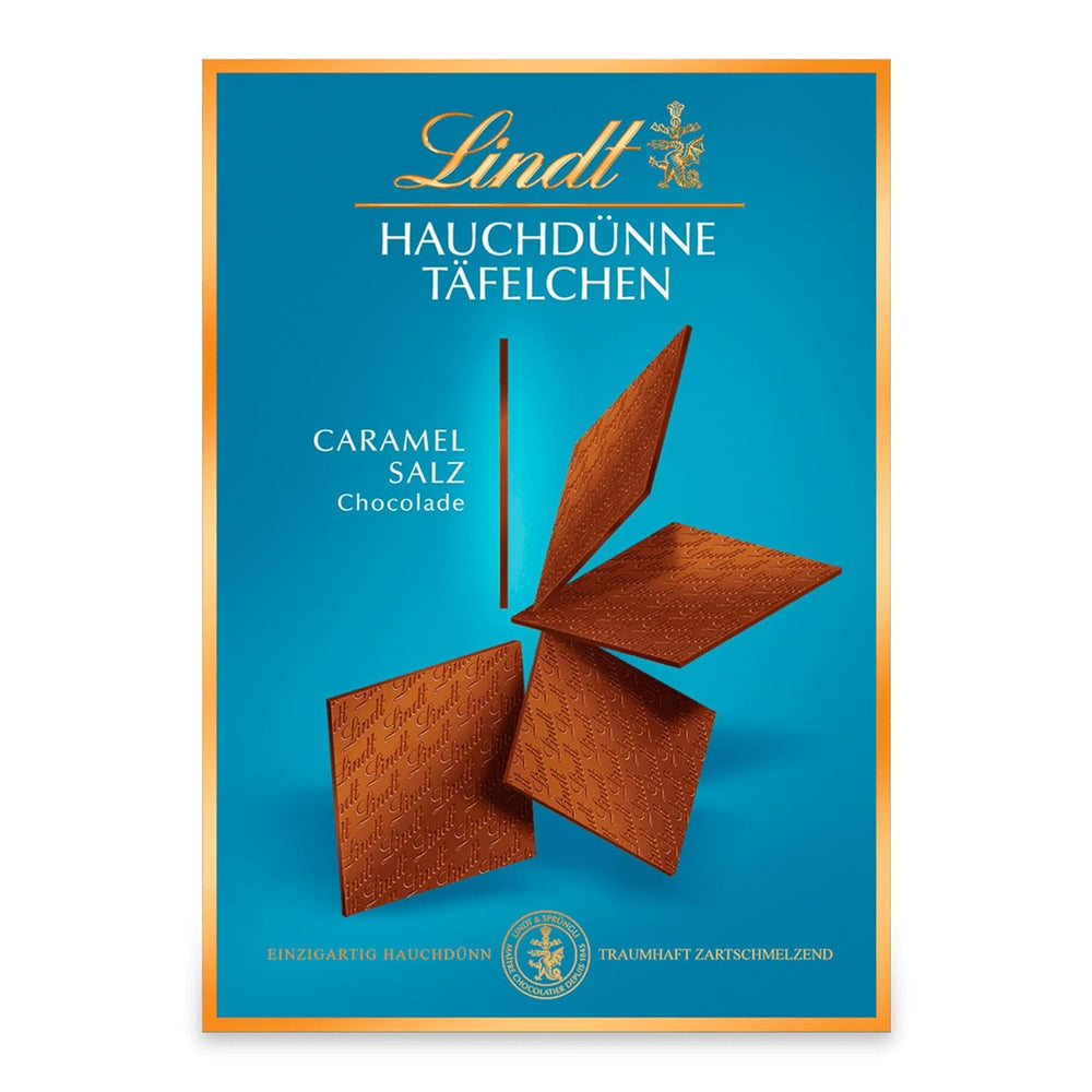 Lindt Chocolate Ultracienkie batony z ciemnej czekolady | 125 g | Ultracienkie tabliczki najlepszej ciemnej czekolady | Szczególnie cienki i delikatny | Prezent czekoladowy (1 opakowanie)