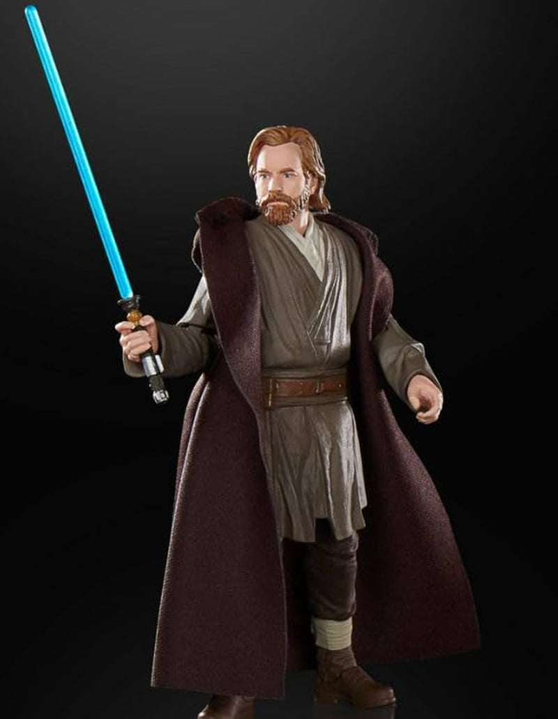Star Wars Hasbro Star WarBlack Series Obi-Wan Kenobi (Jabiim), 15 cm duża figurka Obi-Wan Kenobi, Multi, F7098 Figurki Naty Shop