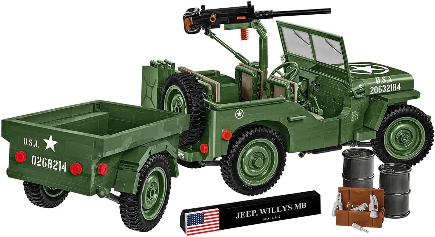 Willys MB + przyczepa