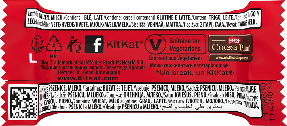 Nestlé Mini Batony Czekoladowe Chrupiące Batoniki Waflowe Mlecznej Czekolady 3 Opakowania (1 x 217g)