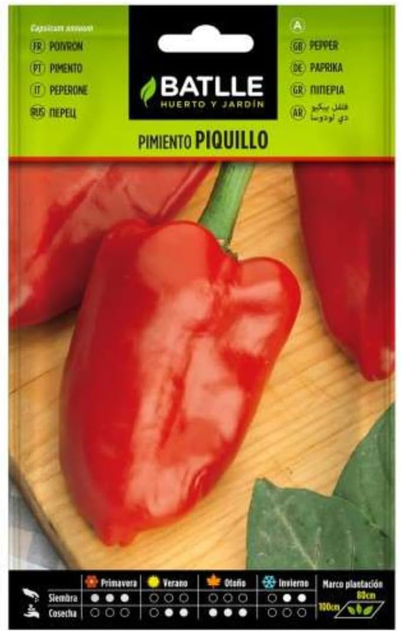Batlle Gemüsesamen - Chili Paprika - Pimiento Padrón (150 Samen)