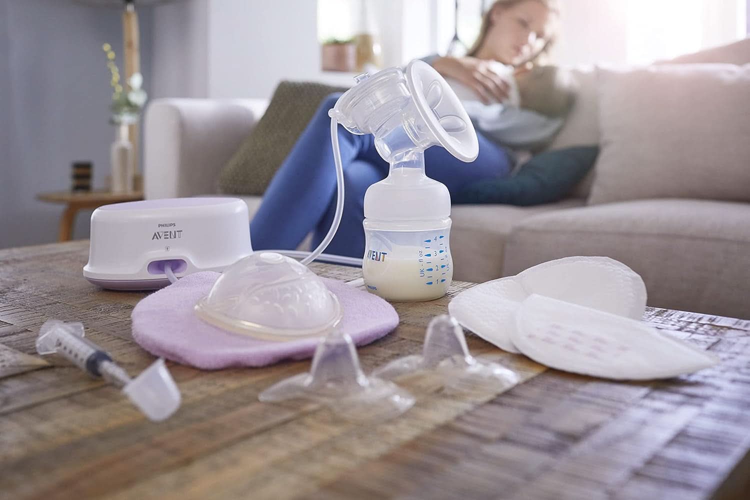 Philips Avent SCF153/03 Osłona sutków, Ze schowkiem, Średnia, 2 sztuki Akcesoria Żywność i karmienie piersią Sklep Bebe Naty