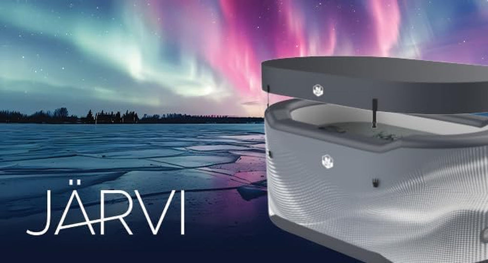 N NETSPA - SP-JRV300 – ICEBATH NETSPA JARVI Dropstitch: Kältetherapie Neue Generation – 170 x 92 x 67 cm – 1 Person – 300 l