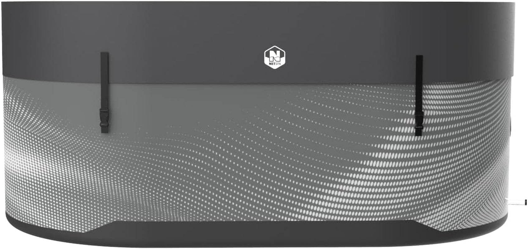 N NETSPA - SP-JRV300 – ICEBATH NETSPA JARVI Dropstitch: Kältetherapie Neue Generation – 170 x 92 x 67 cm – 1 Person – 300 l