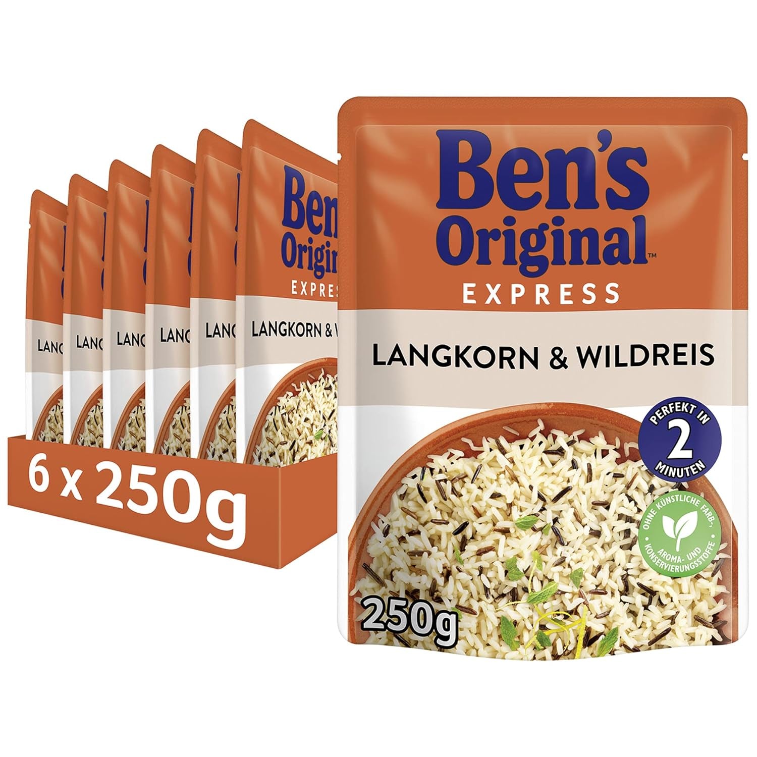 BEN'S ORIGINAL™ Ekspresowy ryż basmati 6 x 220 g