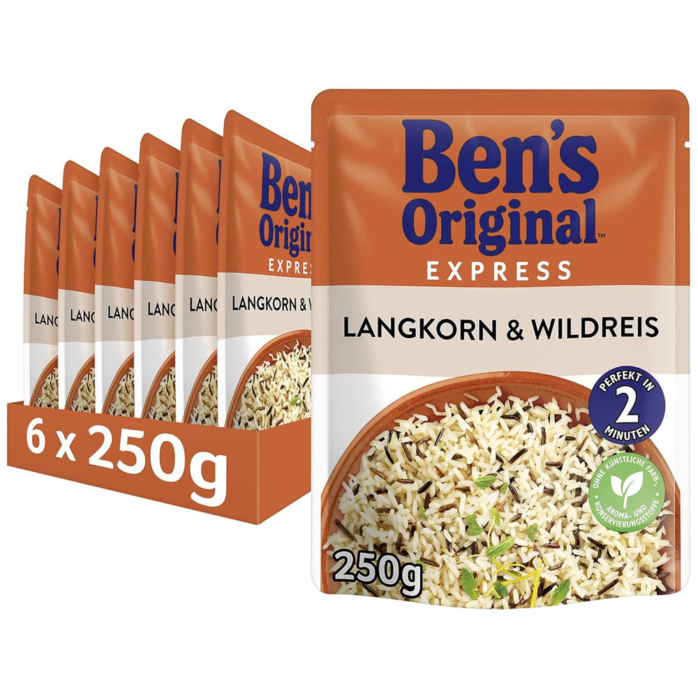 BEN'S ORIGINAL™ Ekspresowy ryż basmati 6 x 220 g