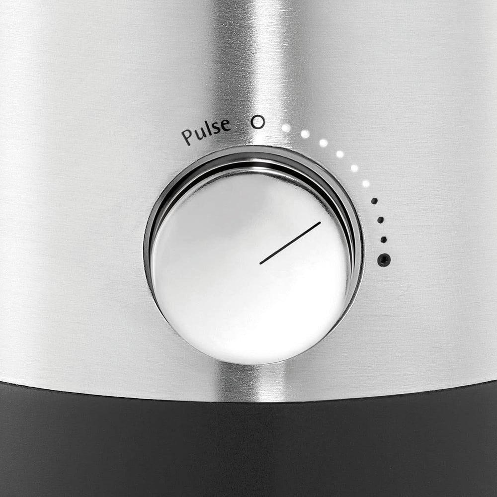 WMF Küchenminis Kompaktmixer, Mini mikser stojący, 400 Watt, mikser stojący Klein, Glasbehälter 0,8 L, Pulsstufe, Cromargan Matt Kitchen Naty Shop