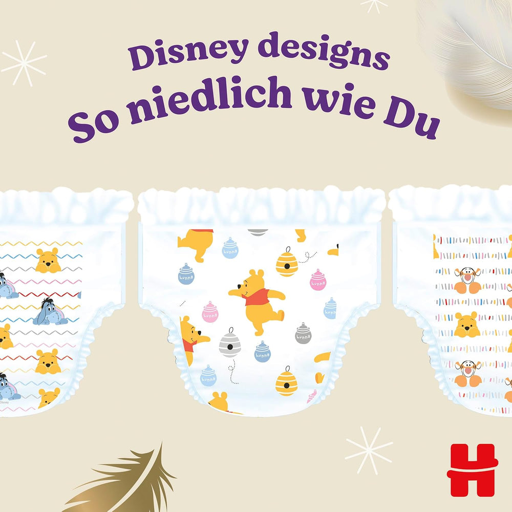 Spodnie Huggies Extra Care Disney Design Rozmiar 5 68 Pieluchy (2x34) Pudełko na pół miesiąca