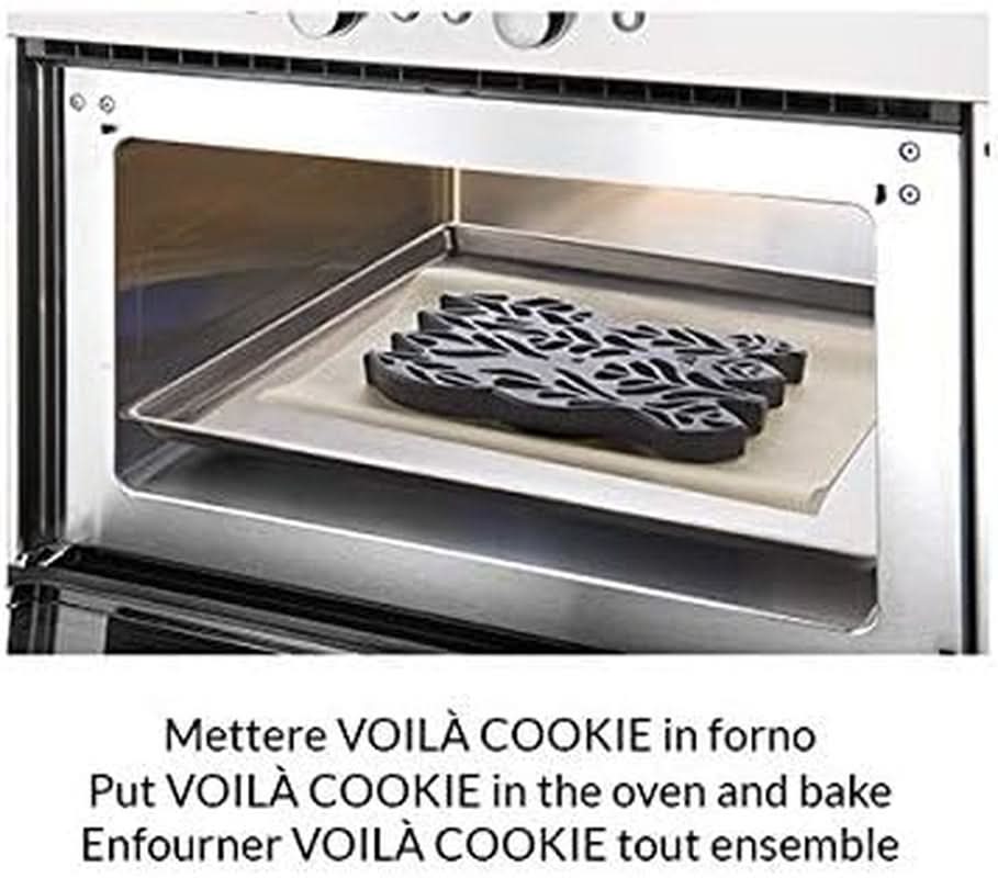 Silikomart, Voila Cookie Leaves Forma na ciasteczka, 240mm X 150mm, wysokość 20mm Kuchnia Naty Shop