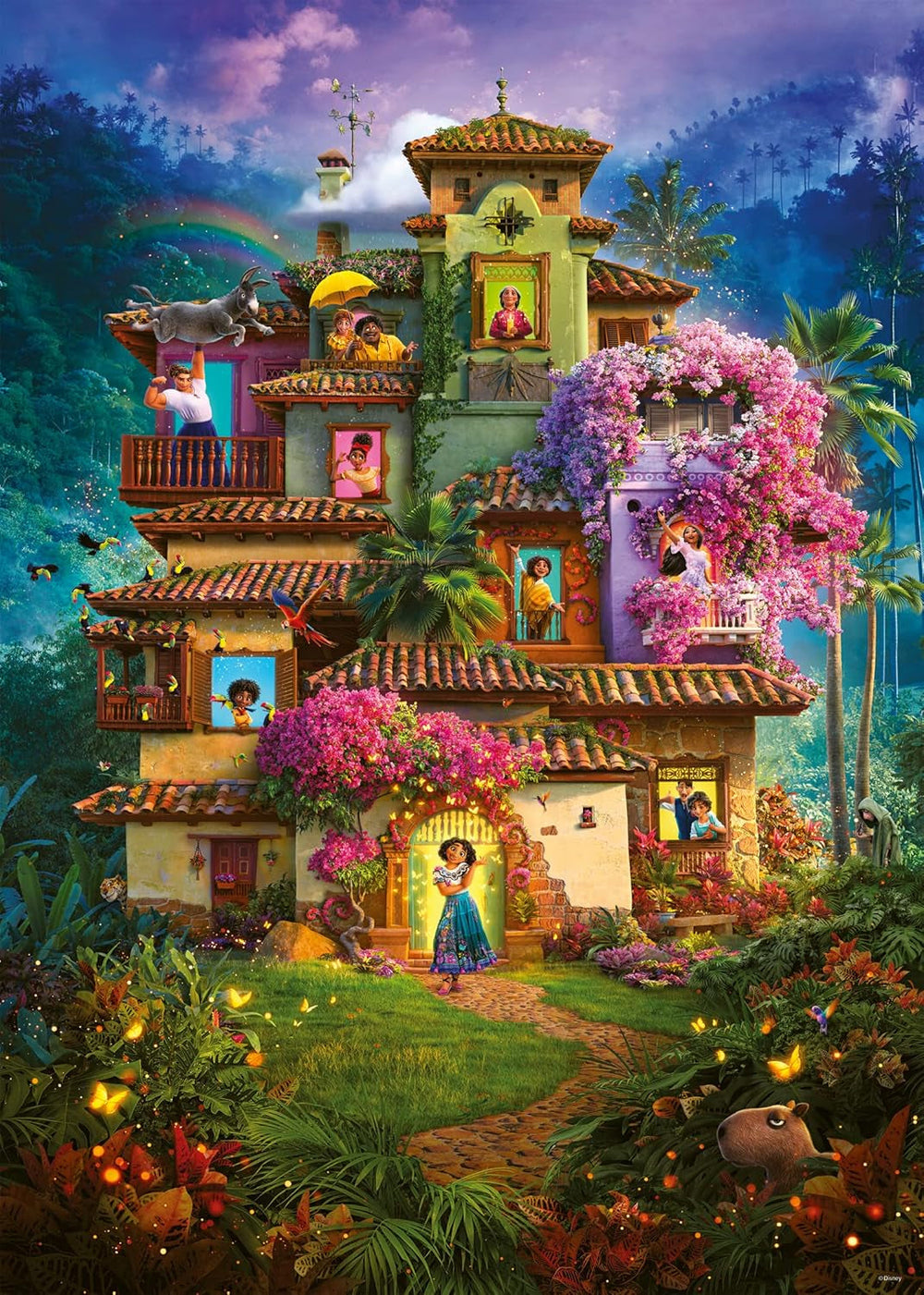 Ravensburger Puzzle 12000608 - Encanto - 1000 piese Disney Encanto Puzzle Pentru adulți și copii de la 14 ani Puzzle Naty Shop Design vechi