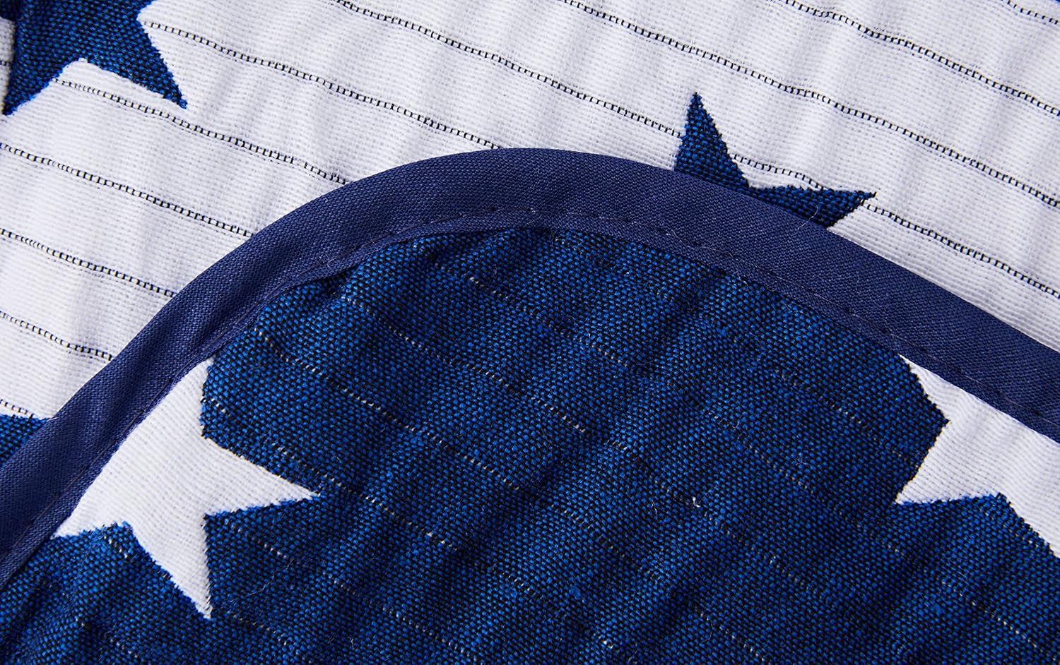 VIALMAN narzuta na łóżko Sofia 10 king size | kołdra gwiazda | rozmiar kołdry 250 X 270 cm | narzuta na łóżko i narzuta na sofę granatowa Łóżka i narzuty Besuche den VIALMAN-Store