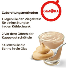 Gimoka Cream Caffè Latte Bez laktozy Bez glutenu Bez konserwantów