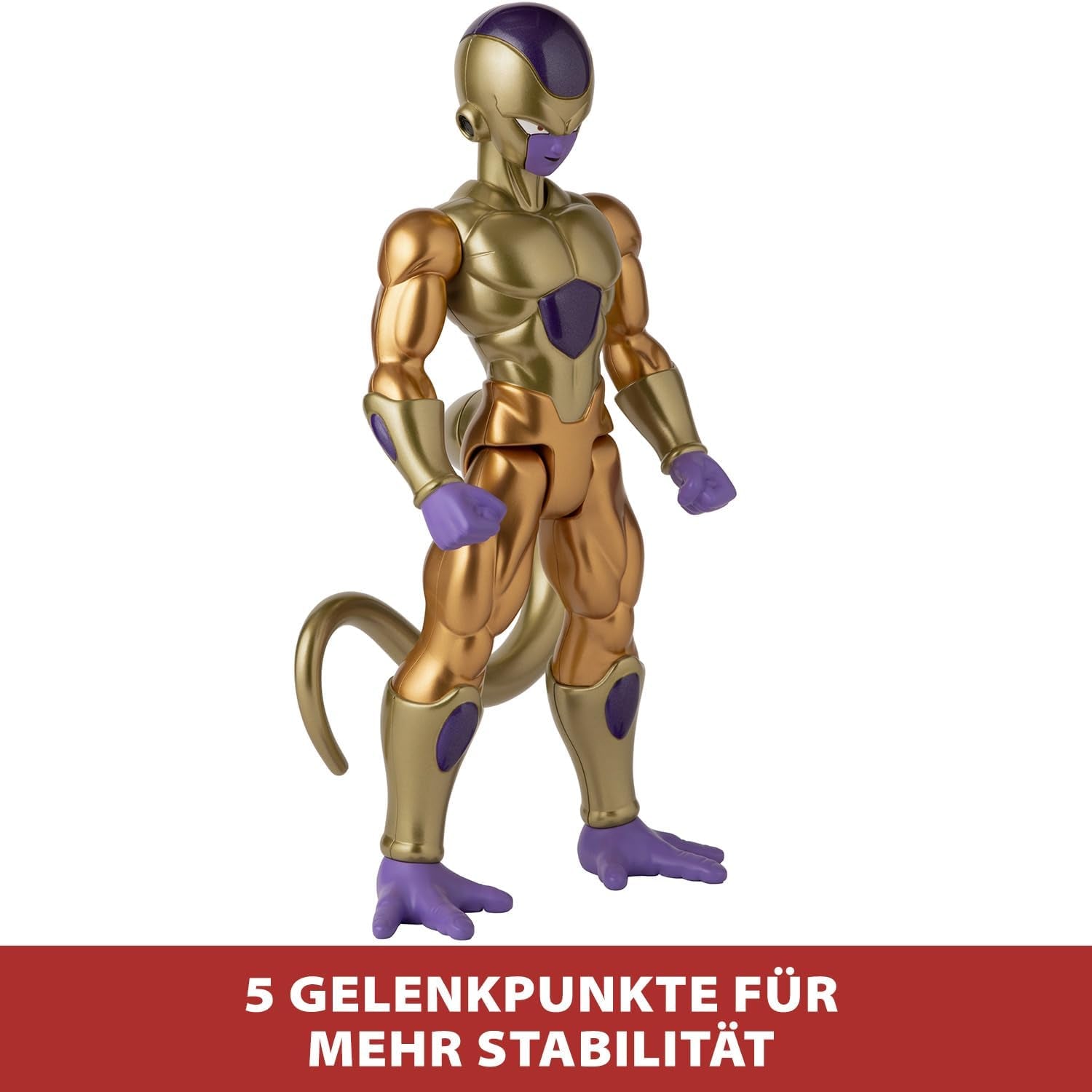 BANDAI - Dragon Ball Super - Golden Freezer - Limit Breaker Figure 30 Cm - Licența oficială Dragon Ball - Big Articulated Freezer Figure - Frieza Figure - Toy For Kids 4+ Years - 36733 Action figures Naty Shop