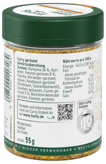 Fuchs Gewürze Curry, geröstet, 55 g