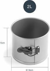 Forma do panettone, wyjmowana, ze stali węglowej, nieprzywierająca, średnica 16 cm, pojemność 2 litry Formy i blachy do pieczenia Naty Shop