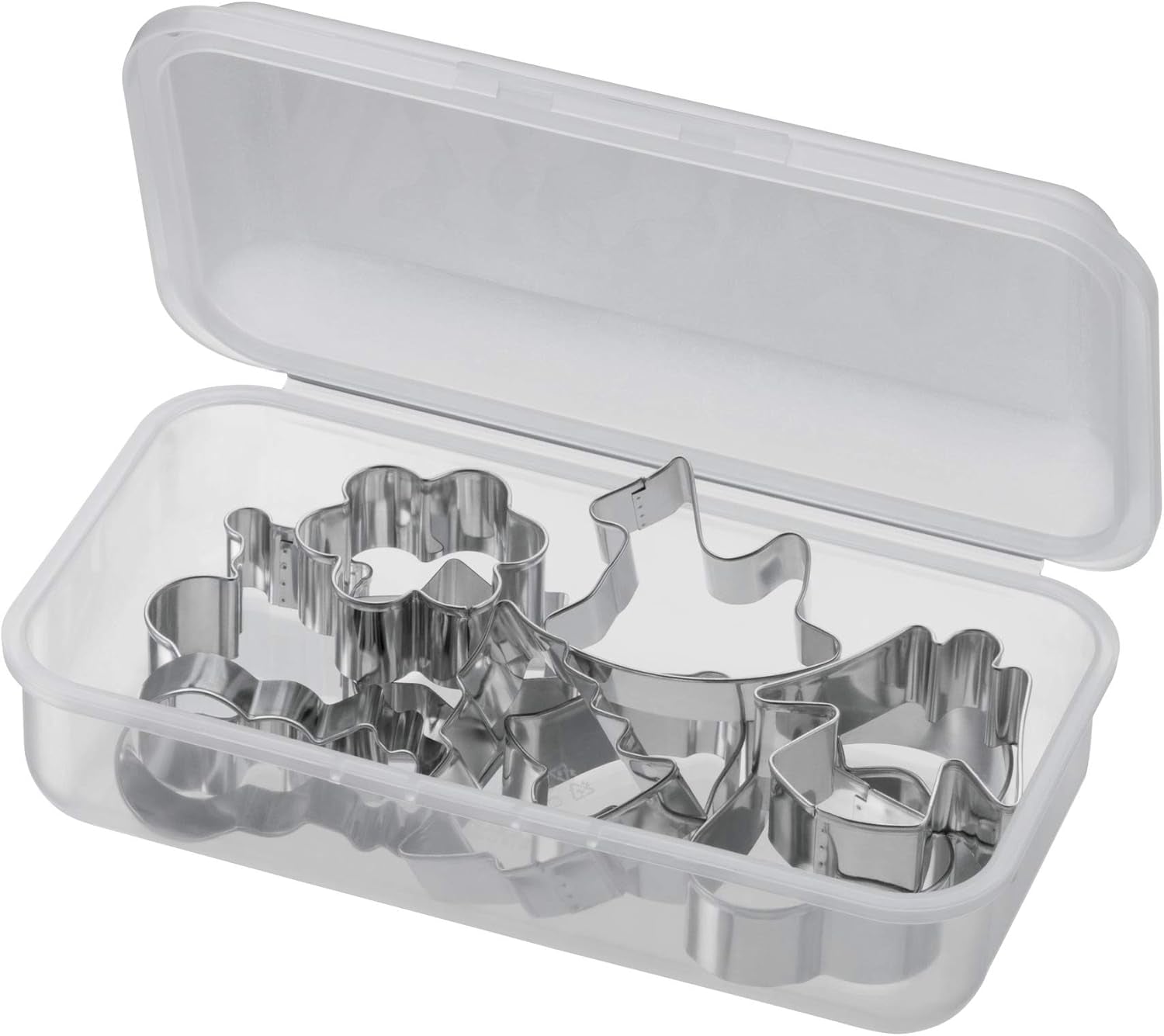 Set original de forme pentru biscuiți Kaiser de Crăciun, 11 piese, cu cutie de depozitare, forme pentru biscuiți, forme pentru biscuiți, pentru decuparea biscuiților/biscuiților/fondantului, 23,4 x 12,5 x 7,1 cm