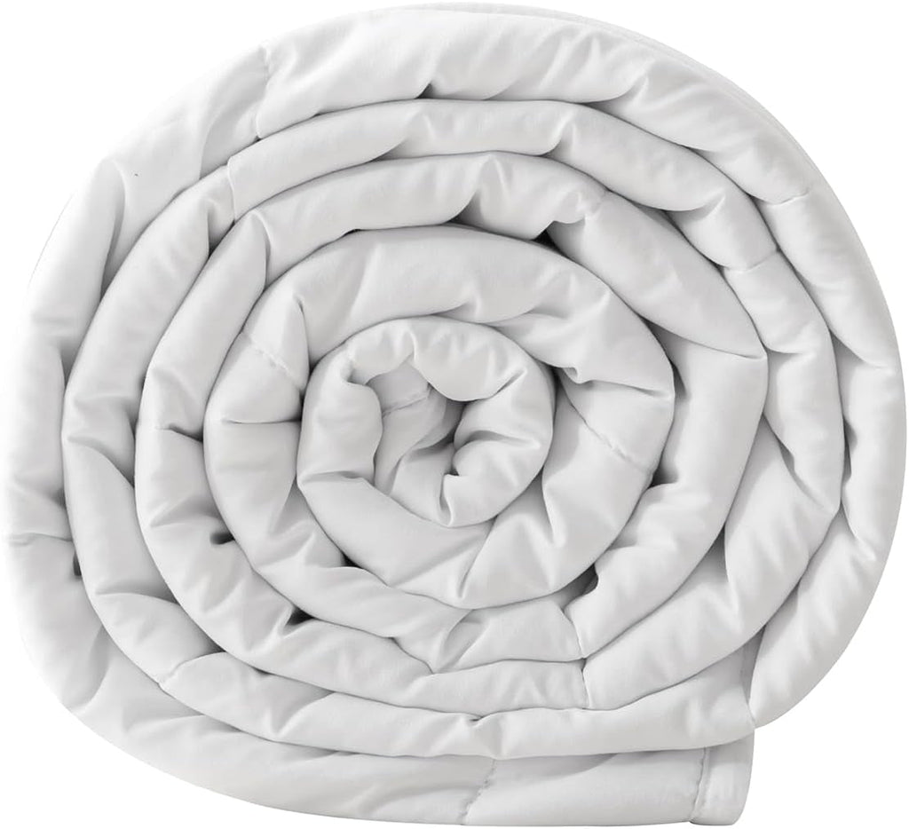 Good Nite Double Duvet, 4.5 Tog, Summer Duvet, Double Duvet, White, Quilt, Poliester, Soft And Lightweight And Machine Washable With Corner Bands (Double Bed 200 X 200 Cm) Plapumi si pilote Naty Shop 4.5 Tog Dublu 200Ã-200Cm