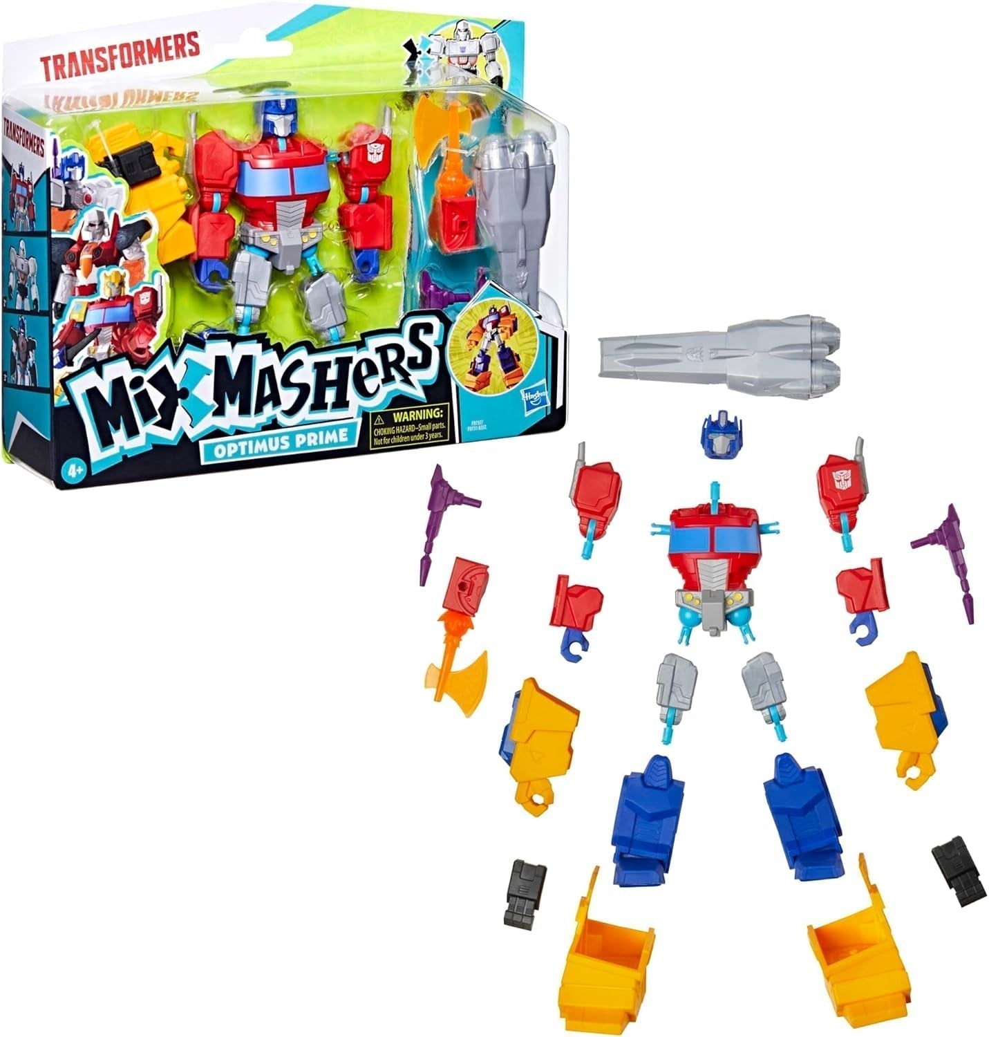 Transformers Mixmashers Optimus Prime Personalizabil Deluxe Action Figure & Accesorii Action figures Naty Shop