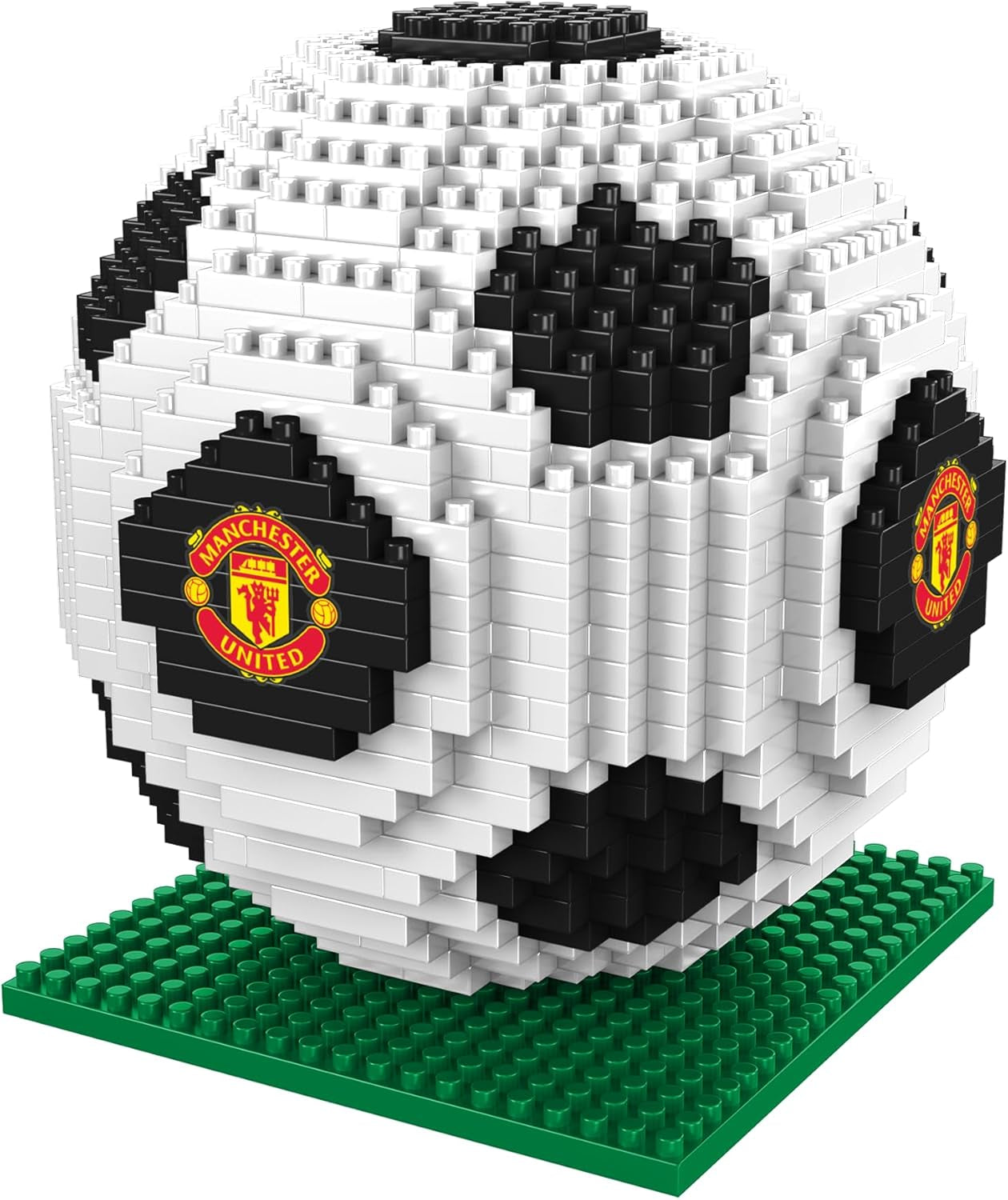 FOCO Offizielles Lizenzprodukt Manchester City FC BRXLZ 3D-Fußball-Konstruktionsspielzeug Modell In alternatywny Teamfarbe
