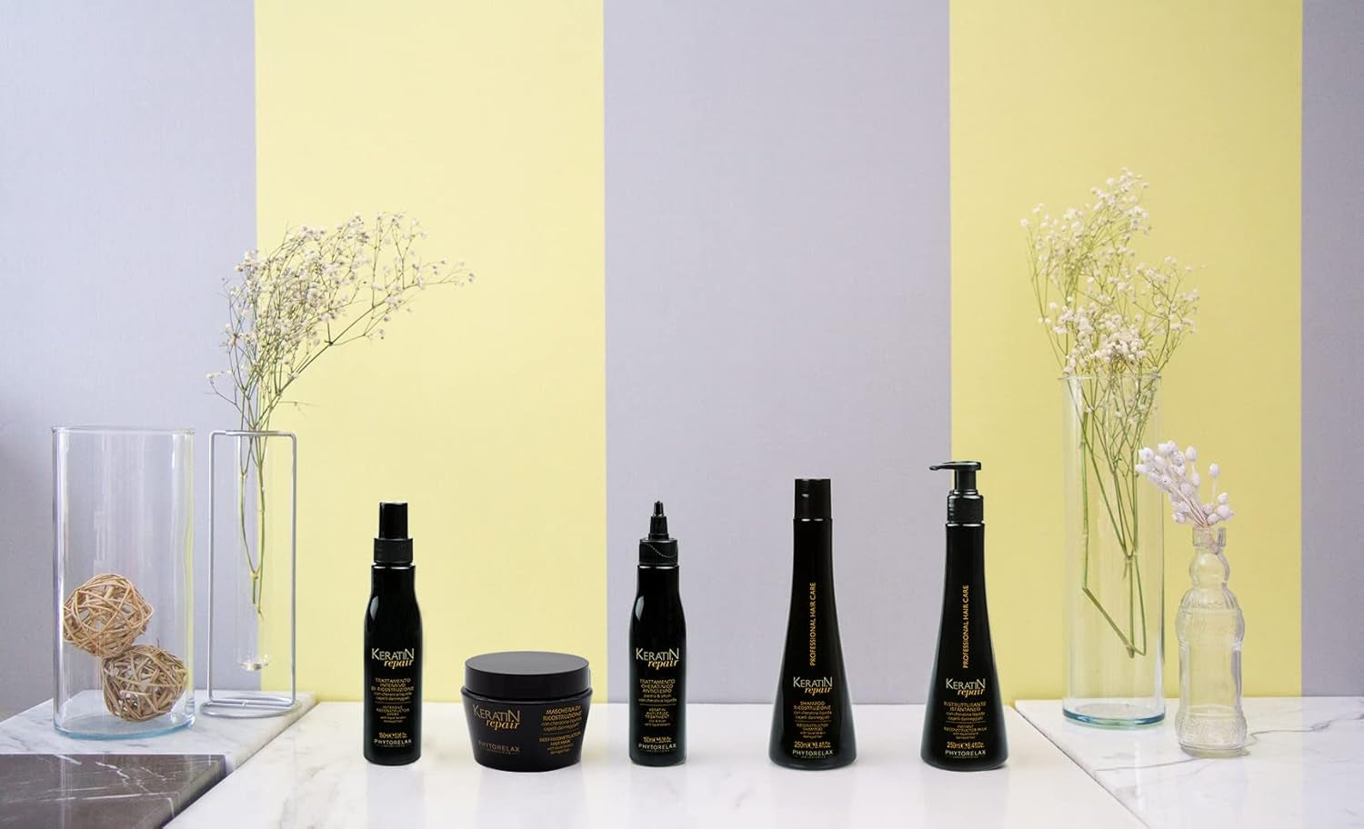 Phytorelax Îngrijirea părului Keratin Anti-Frizz 150 ml, Preț/100 ml: 4.63 EUR 150 ml Masca de par Naty Shop