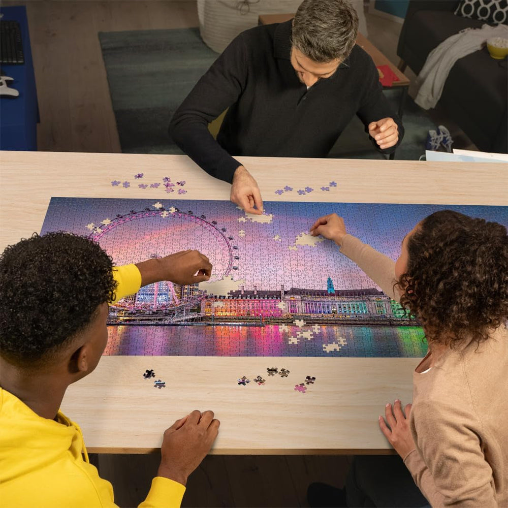 Ravensburger Puzzle 12000805 - Kolorowy Londyn - 2000 elementów puzzle dla dorosłych od 14 lat Puzzle Naty Shop