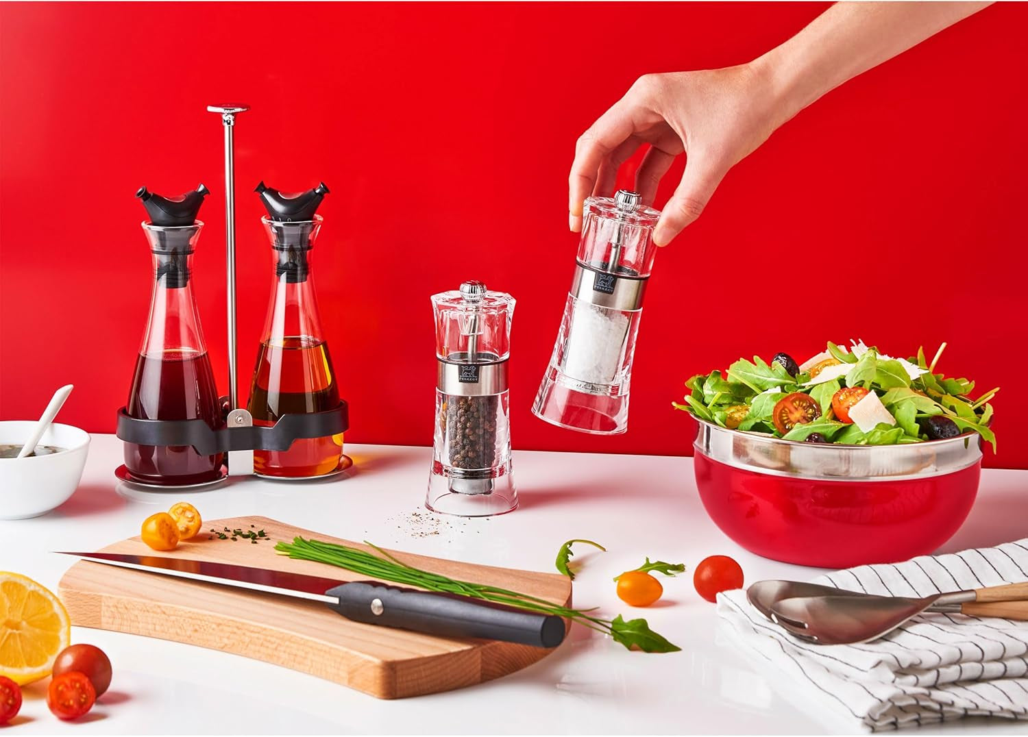 OSLO Duo akryl/stal nierdzewna 14 cm Tarki i krajalnice Naty Shop