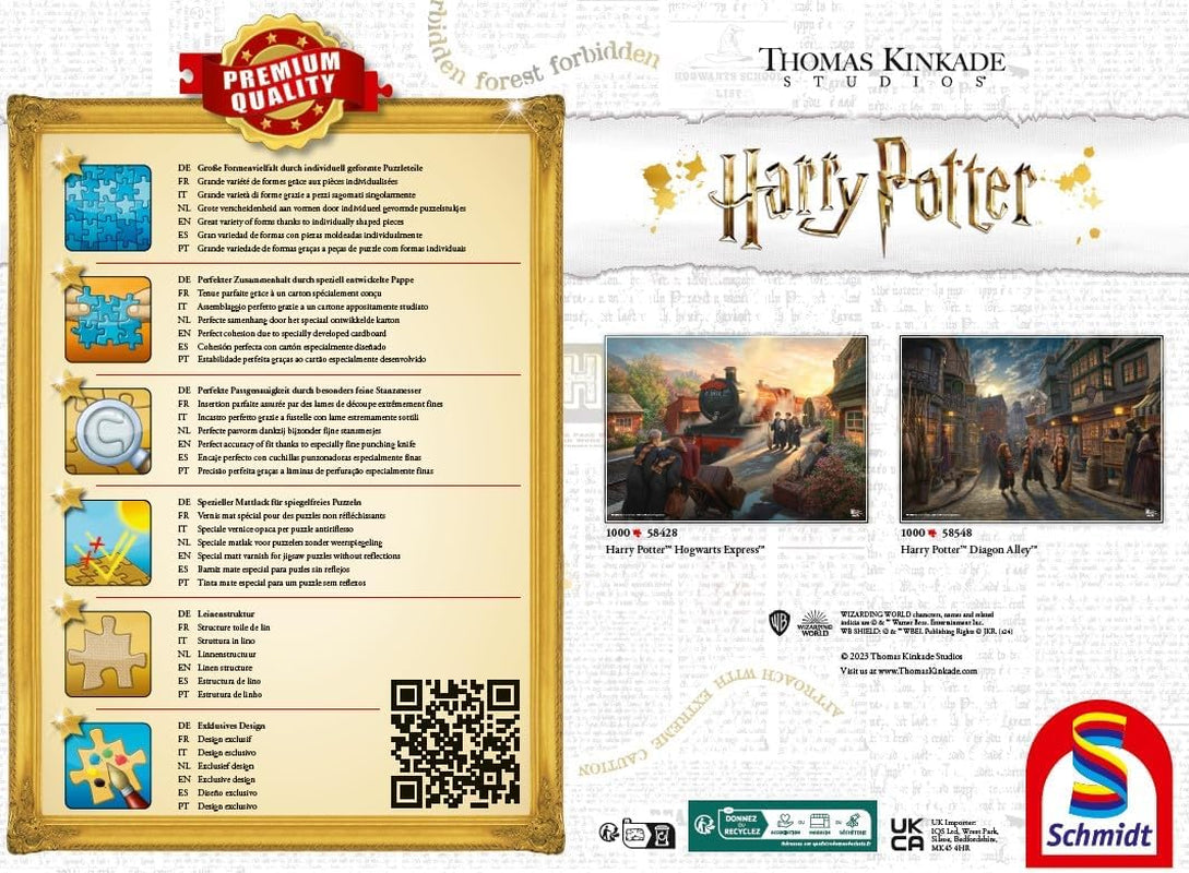 Wizarding World Harry Potter Diagon Alley Puzzle Naty Shop
