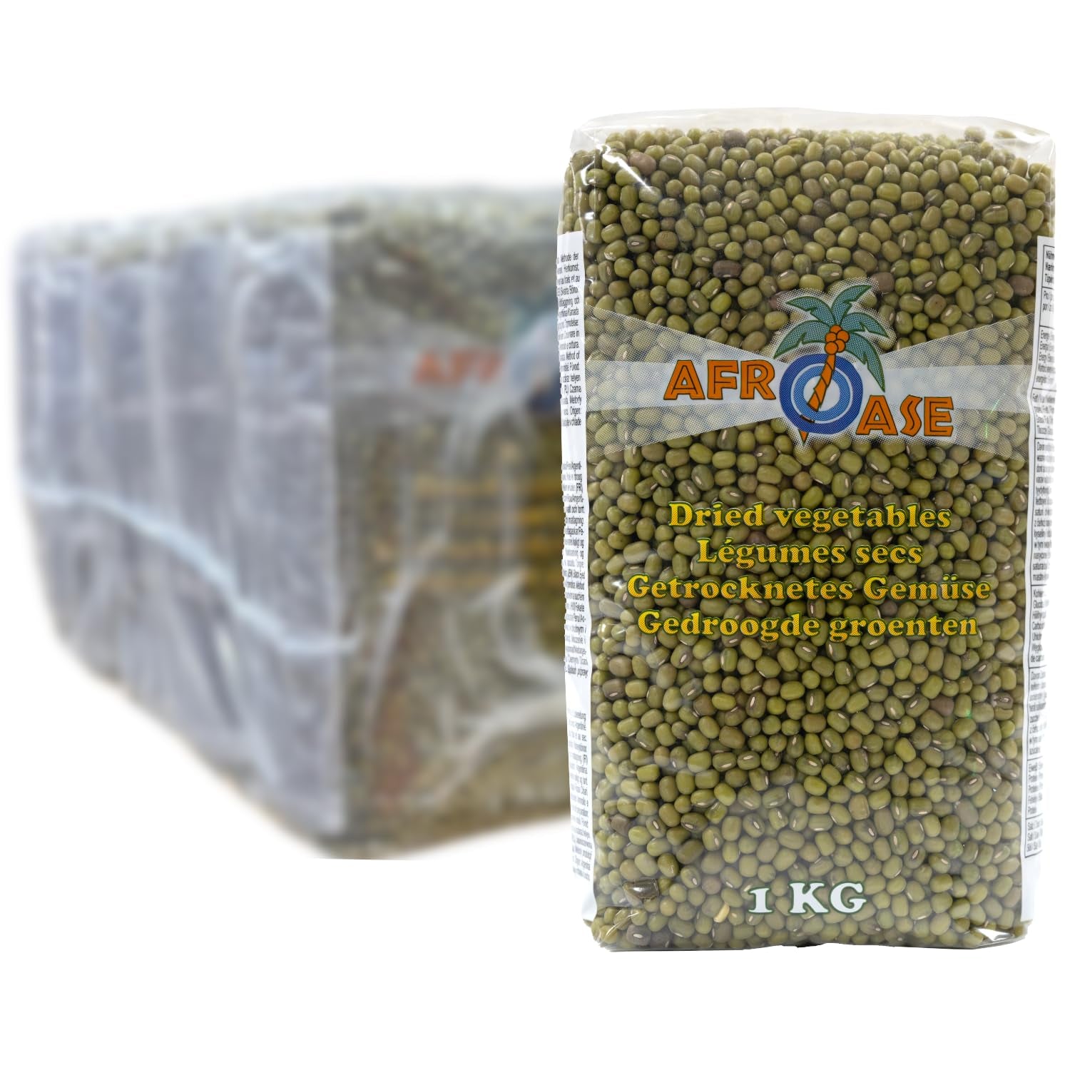 AFROASE - Fasola szparagowa Mung - 1 x 1 kg