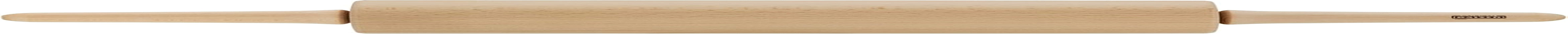Oryginalny Kaiser Classic Nudelholz 47 x 6,5 cm, Teigroller, Wellholz, Buchenholz, Leichtlauf-Gleitlager, breite Ausrollfläche, beżowy