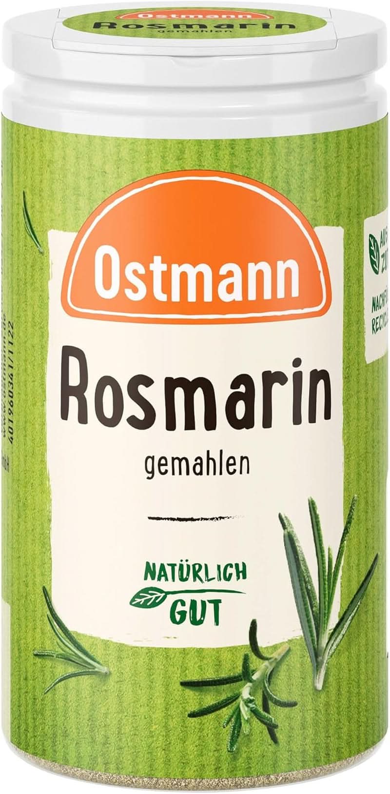 Ostmann - Rozmaryn mielony, 20 gramów Przyprawy Naty Shop 20 gramów