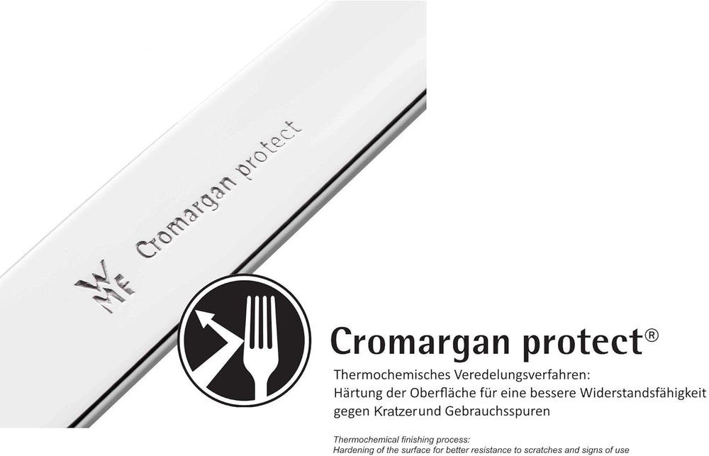 Zestaw WMF Corvo Besteck 12 Personen, 66 Teilig, 60 Teile Mit Servierbesteck, Hohlheftmesser, Cromargan Protect Mattiert, Kratzbeständig, Spülmaschinenfest Kitchen Naty Shop