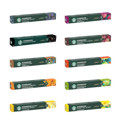 STARBUCKS Discovery Variety Pack by Nespresso, Kaffeekapseln mit einer Auswahl an hellen, mittleren und dunklen Röstungen, 10 x 10 (100 Kapseln) – Exklusiv bei Amazon