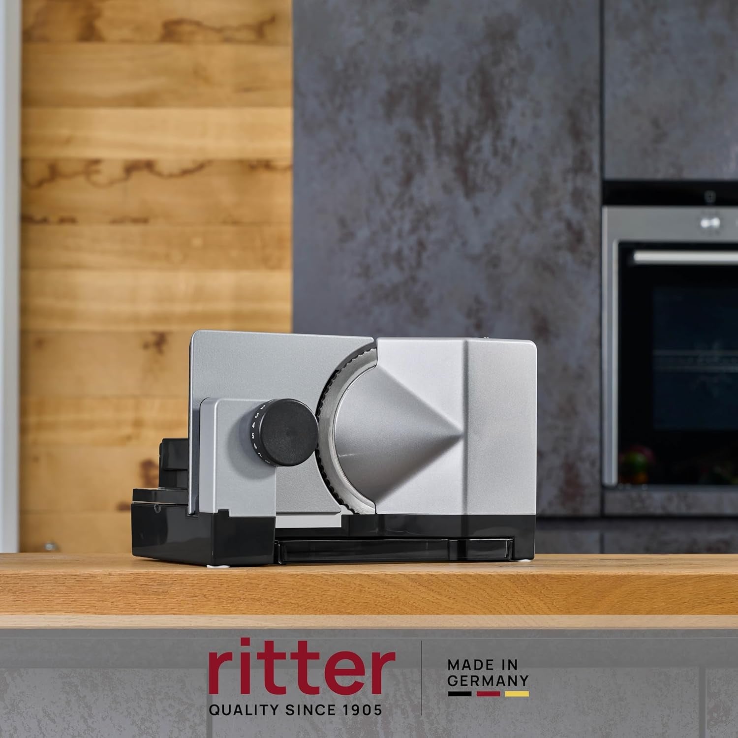 Ritter E 18 Mașină electrică multifuncțională de feliat pentru stângaci, fabricată în Germania Rasnite si Feliatoare Naty Shop