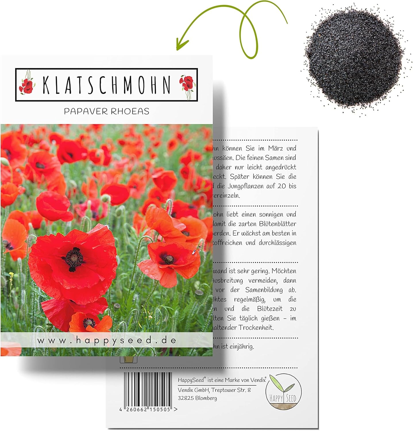 Islandzki Poppy Seed Mix (Papaver nudicaule) - Piękne kwitnące maki o długim okresie kwitnienia na kolorową łąkę kwietną (Islandia Poppy)