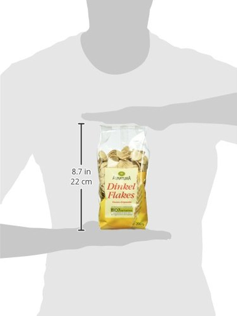 Bio Dinkel-Flakes, 200G Cereale Naty Shop