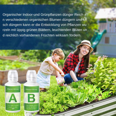 2 szt. Nawozy do roślin hydroponicznych, składniki odżywcze dla roślin hydroponicznych, nawozy hydroponiczne, roztwory składników odżywczych dla roślin hydroponicznych, nawozy do systemów hydroponicznych A i B