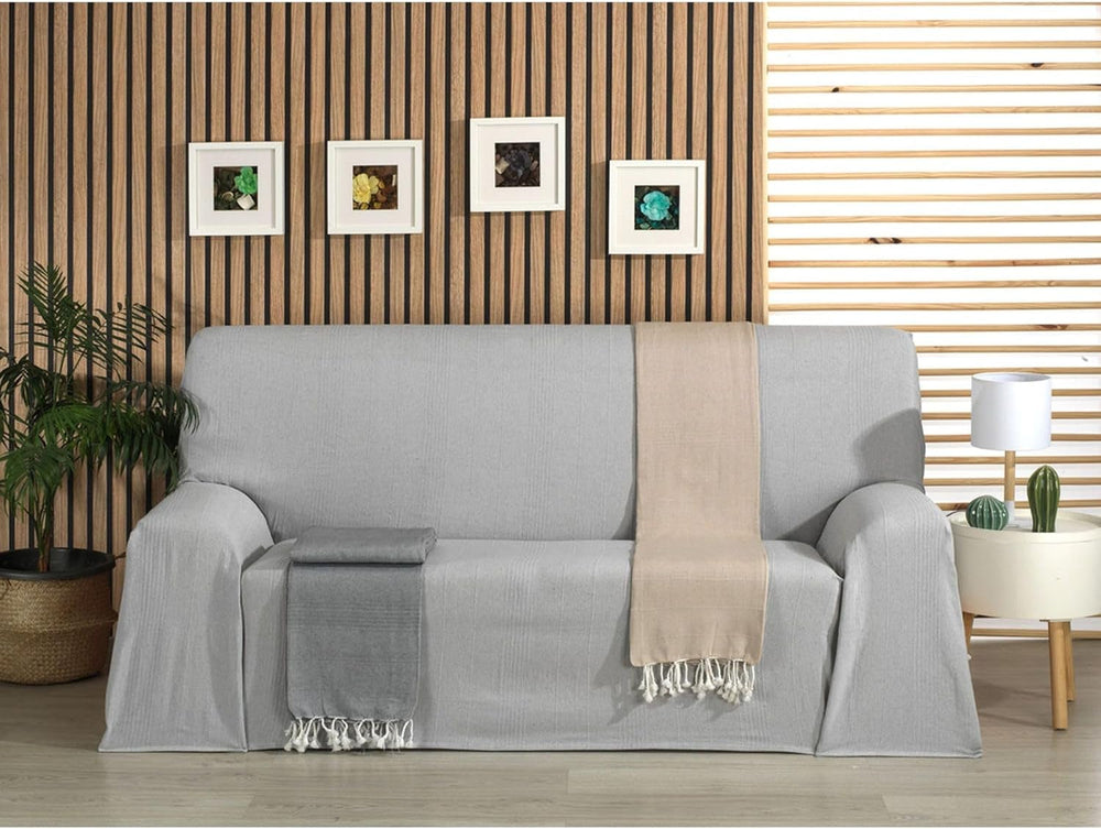 ECOMMERC3 wielofunkcyjna narzuta na łóżko, rozmiar 300 x 260 cm, na sofę lub łóżko, niebieska wielofunkcyjna narzuta, dekoracyjna na sofę, łóżko, sofę Narzuta, lekka i elegancka, niebieska Łóżka i koce Besuche den ECOMMERC3-Store