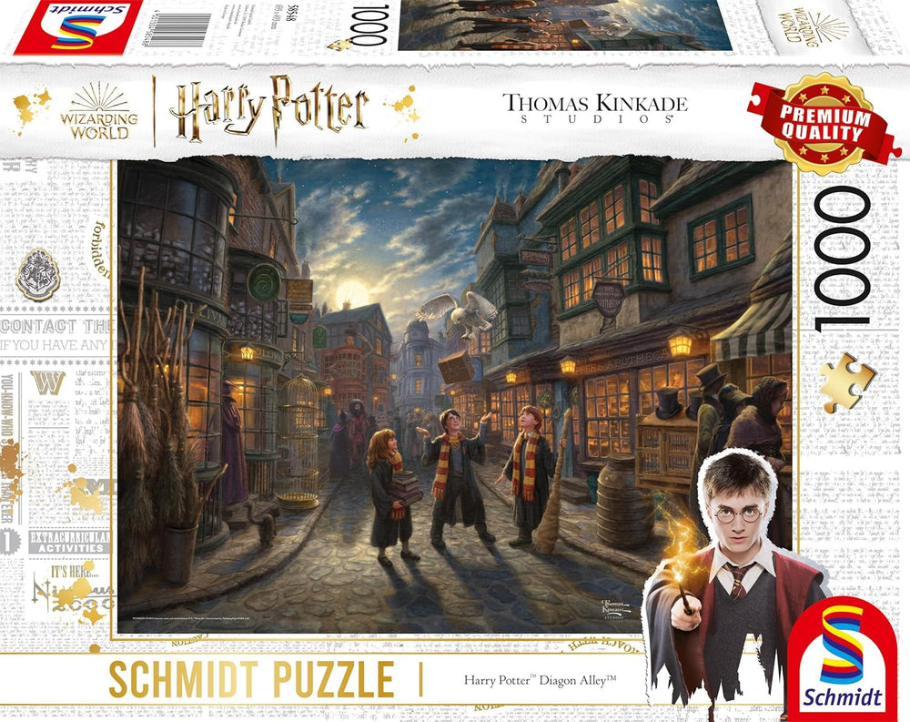 Wizarding World Harry Potter Diagon Alley Puzzle Naty Shop Domyślny tytuł