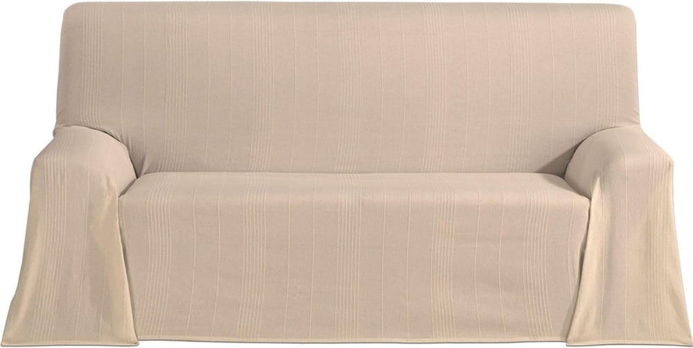 ECOMMERC3 wielofunkcyjna narzuta na łóżko, rozmiar 300 X 260 cm, na sofę lub łóżko, niebieska wielofunkcyjna narzuta, dekoracyjna na sofę, łóżko, sofę Narzuta, lekka i elegancka, niebieska Łóżka i koce Besuche den ECOMMERC3-Store Beige 180X260 Cm