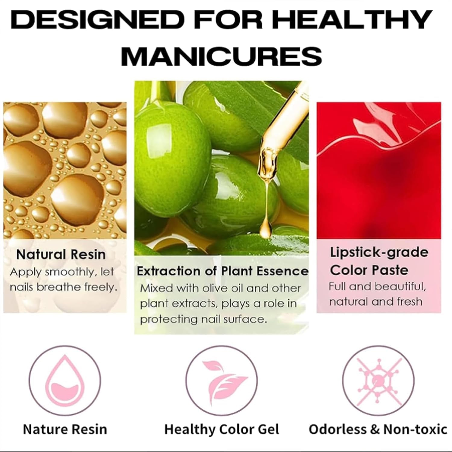 4-częściowy zestaw lakierów do paznokci - szybkoschnący, długotrwały lakier do paznokci na bazie wody - lakier do paznokci DIY (zestaw 4-częściowy w stylu Nude Normal)