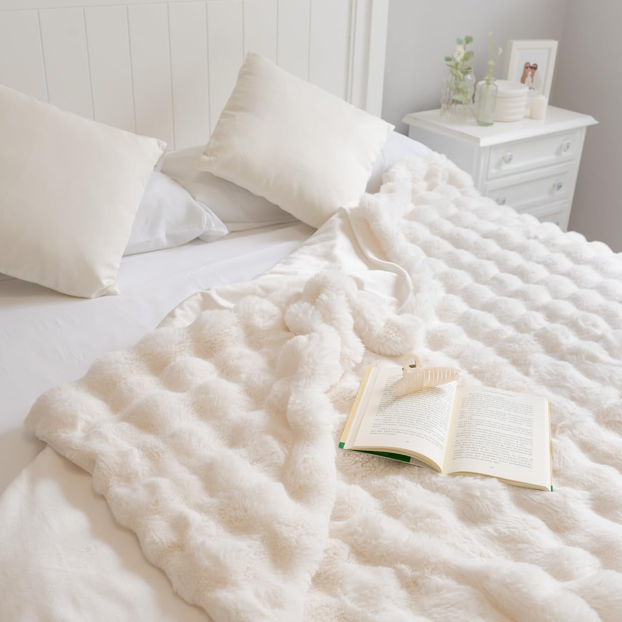 Przytulny koc Flamingueo - koc termiczny, koc obciążany, poliester, koc na sofę, dekoracja pokoju, koc polarowy, ocieplenie, łóżka, koc, koc zimowy Łóżka i koce Besuche den Flamingueo-Store