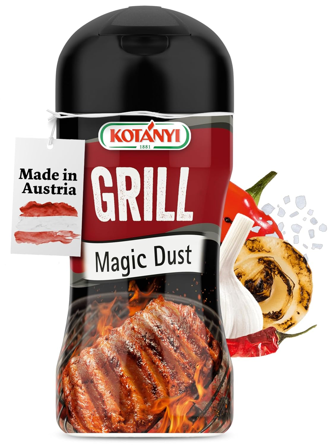 KOTÁNYI Grill Fisch Grillgewürz 80g - Gewürz für Fisch & Meeresfrüchte - Marynata für jede Fischart - Gewürzmischung zum Grillen - [Jetzt für die nächste Grillfeier bestellen!]