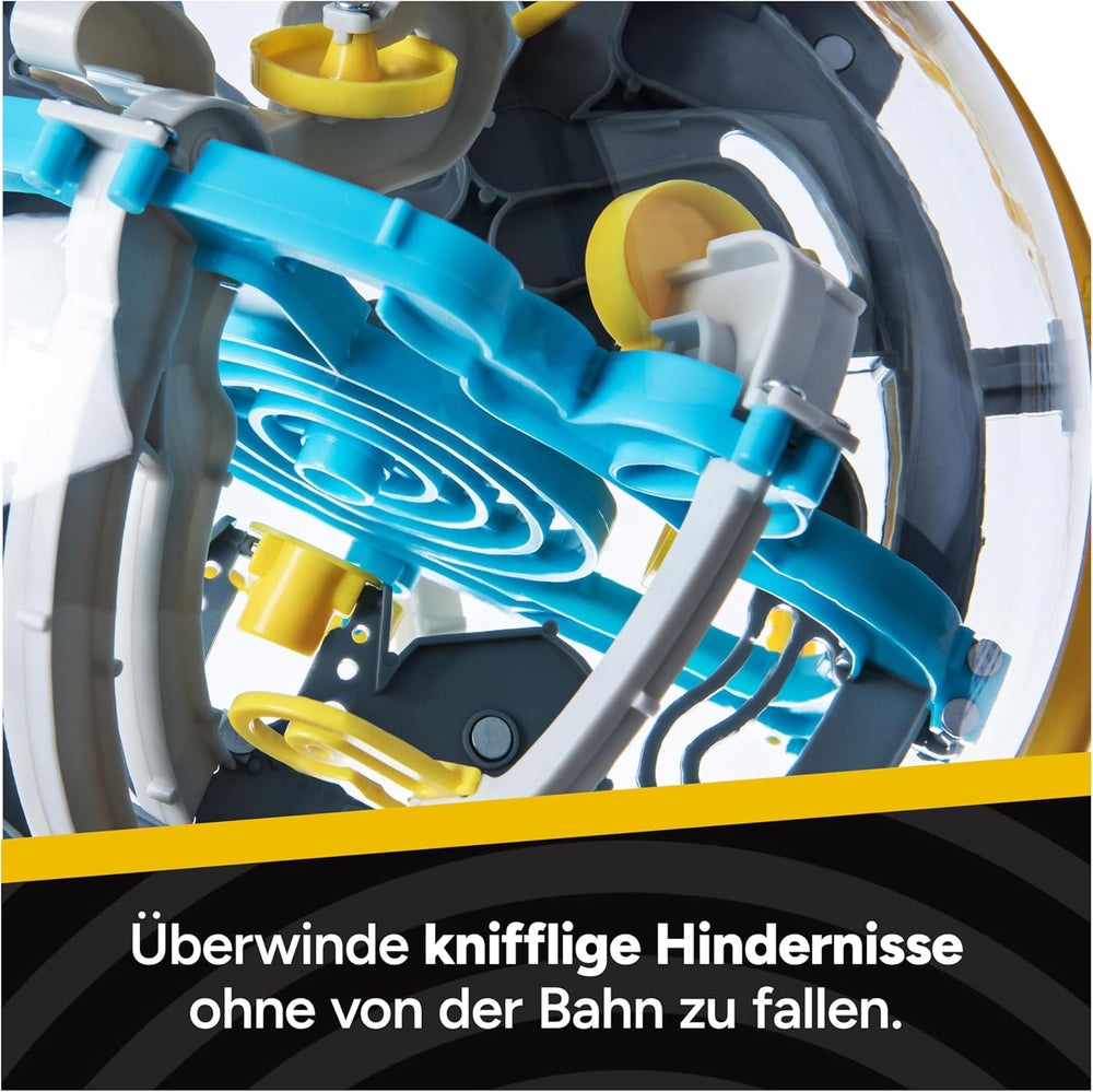 Spin Master Games - Labirynt kulkowy Perplexus Beast 3D ze 100 przeszkodami, gra na cierpliwość dla dzieci w wieku powyżej 9 lat i dorosłych