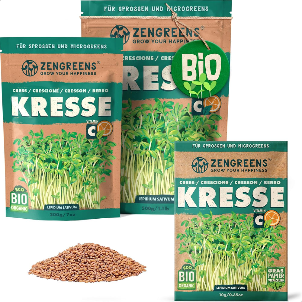 Bio Sonnenblumen Samen - Wähle Zwischen 10G, 200G Und 500G - Sonnenblume Mit Keimrate Von Über 97% - Keimsprossen - Sonnenblumensamen Zum Sprossen Ziehen - Wiederverschließbare Verpackung