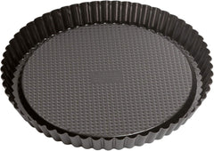 ORYGINALNY KAISER Classic Obstbodenform 28 Cm, Obstkuchenform, Gleichmäßige Bräunung & Classic Mini Torteletts 6 Stück, Tartelette Förmchen 10 Cm, Tarteform Klein, Tortelettförmchen Antihaftbeschichte Formy i blachy do pieczenia Naty Shop