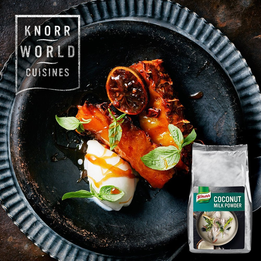 Knorr Kokosmilch Pulver (Mleko w proszku aus 20 frischen Kokosnüssen, ergibt 6,6 litra Kokosmilch) 1er Pack (1 x 1 kg)