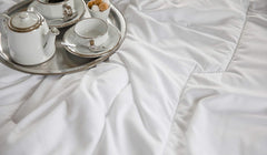 COLAS NORMAND - Kołdra przeciw roztoczom i bakteriom - Umiarkowany - 280 X 240 cm - Długotrwały efekt - Doskonała higiena - Mikrofibra - Miękka i wygodna - Możliwość prania Kołdry i kołdry Naty Shop