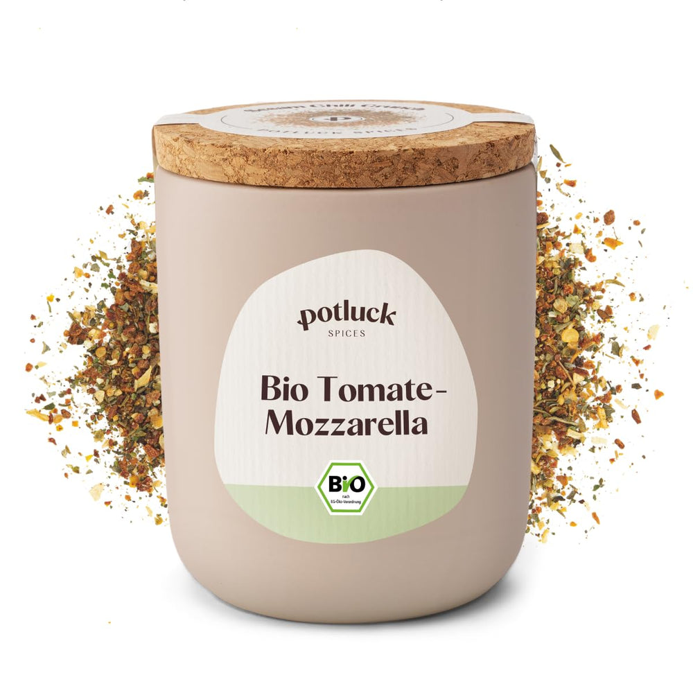 Potluk | Bio Sizilianisches Zitronensalz | Gewürzsalz für Fisch, Meeresfrüchte, Gemüse, Sałatki i Sosy | 140g w Keramiktopf