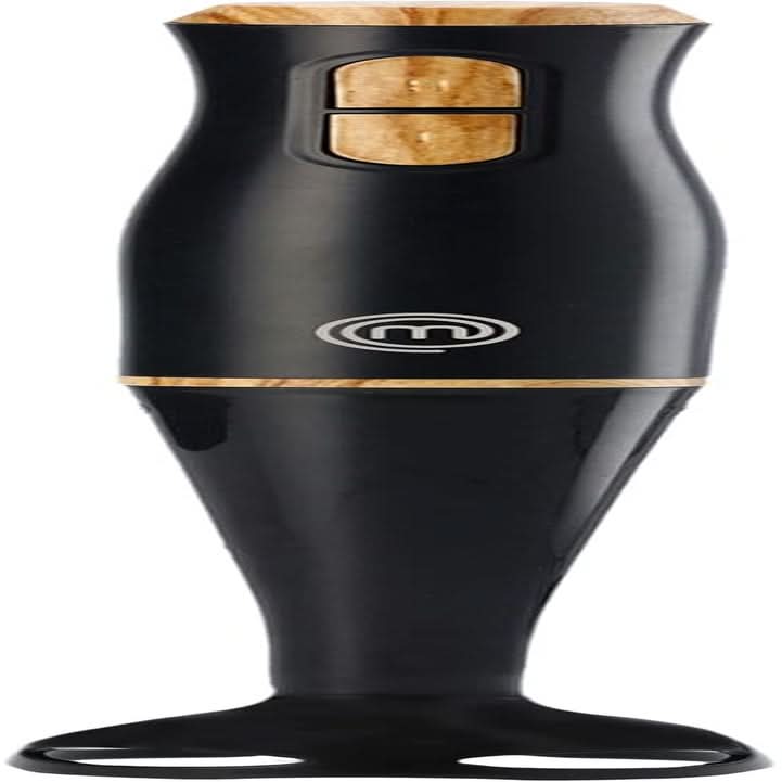 Masterchef Stabmixer, Pürierstab Mit Spritzschutz, Zauberstab Küchengerät, Elektrische Mixstab Blender ręczny Mit 2 prędkości, Eintauchfunktion, Spülmaschinenfeste Komponenten, 200W, Schwarz Kitchen Naty Shop Stabmixer (Natürliche)