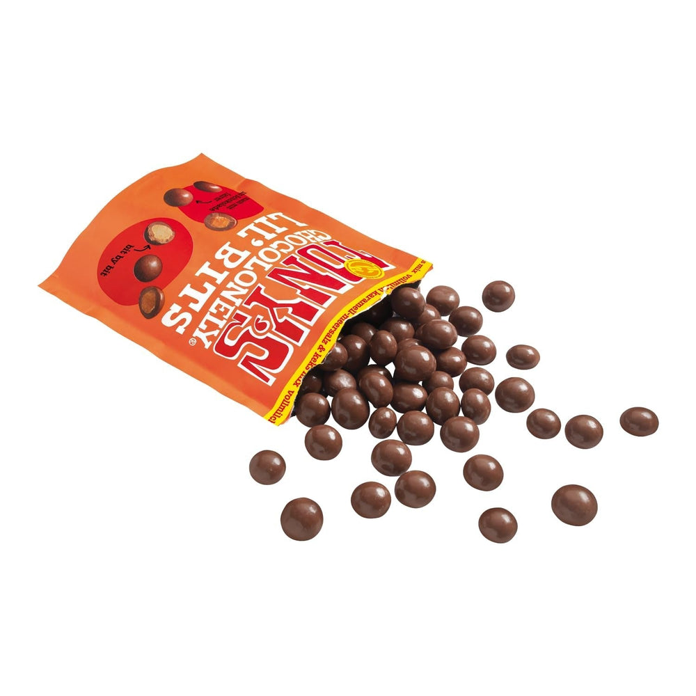 Lil'Bits, mieszanka soli morskiej i ciastek z pełnego mleka, karmelu i ciasteczek, 120 gramów Naty Shop Chocolate Candies